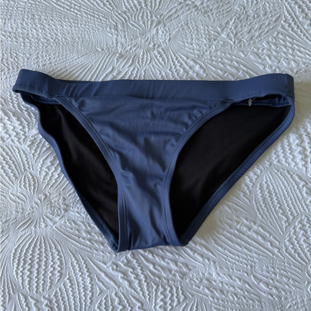 White House Black Market Blue Bikini Bottom